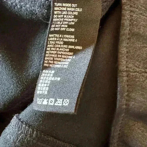 Free People Women Bike Shorts Heatwave Faux Suede Black Moto Goth Size Large L - Picture 5 of 8